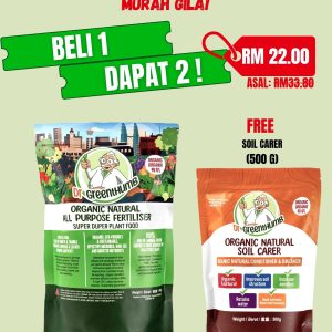 Bundle Beli 1 Percuma 1 Soil Carer